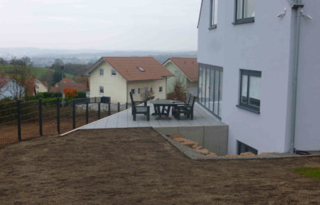 Terrassenbau